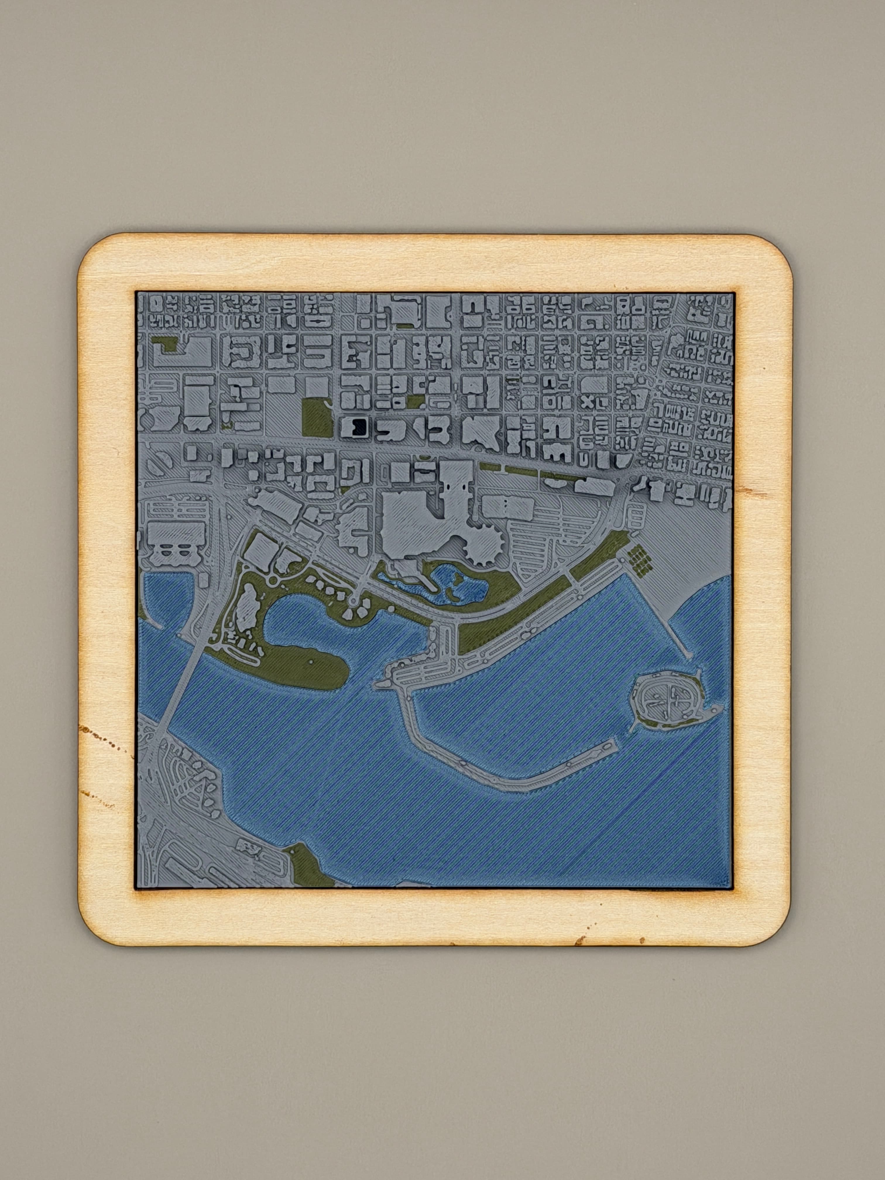 Long beach — S / Wood Frame